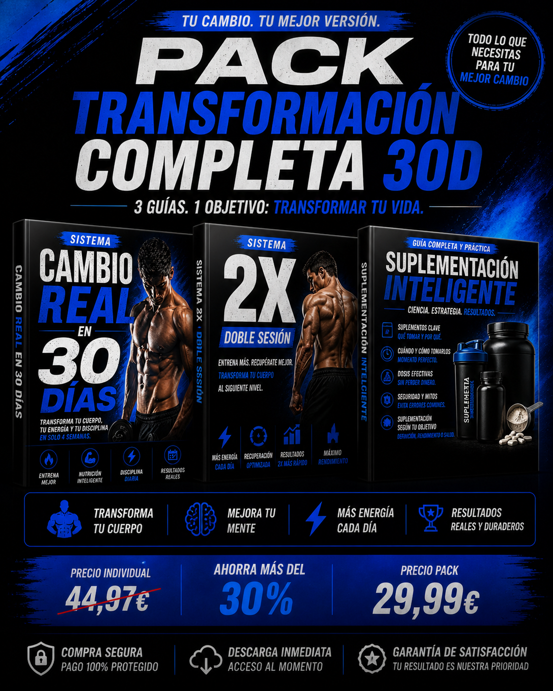 Pack Transformación completa 30D